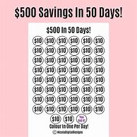Image result for 500 Money Saving Challenge in 30 Days