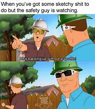 Image result for Sketchy Safety Meme