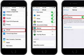 Image result for Backup iPhone From iCloud