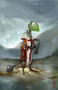 Image result for Kermit the Frog Tea Meme Drawing