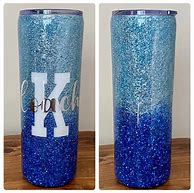 Image result for Rose Gold Ombre Glitter Tumblers