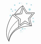 Image result for White Shooting Star Drawing