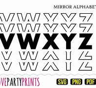 Image result for Mirrored Font