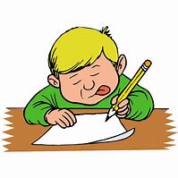 Image result for Person Writing Free Clip Art