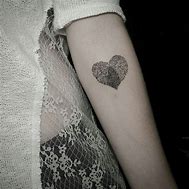 Image result for Heart Tattoo Placement
