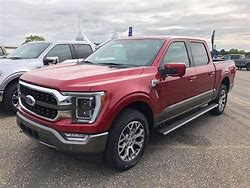 Image result for 2021 Ford F-150 King Ranch Red