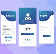 Image result for Sample Login and Sign Up Page Ionic Mobile-App Templates