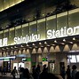 Image result for Shinjuku Train Station