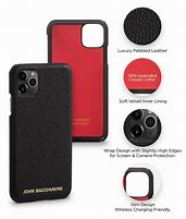 Image result for Leather iPhone 12 Promax Leather Case