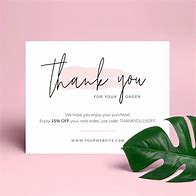 Image result for Thank You Small Business Postcard Template Free