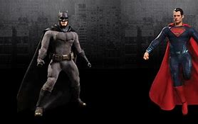 Image result for Batman vs Superman Action Figures