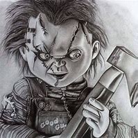 Image result for Chucky Sketch Design