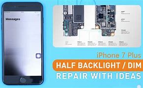 Image result for iPhone 7 Half Black Display