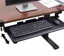 Image result for Keyboard Tray Slides Under Desk