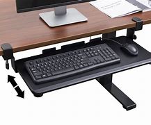Image result for Desk Keyboard Tray Slide