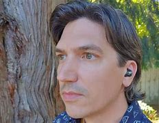 Image result for Galaxy Buds in Ears Silvr