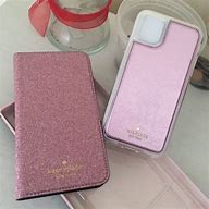 Image result for Folio Case Kate Spade Black Glitter iPhone X