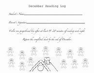 Image result for December Reading Log Printable