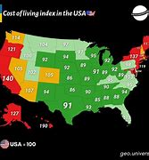 Image result for Cost of Living by State Comparison Chart