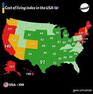 Image result for Cost of Living Us 2018