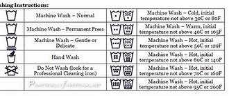 Image result for Editable Washing Instructions Template