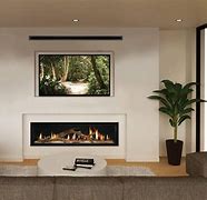 Image result for Fireplace with TV Next It