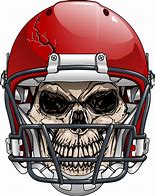 Image result for Skull Football Helmet Clip Art