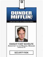 Image result for Dwight Schrute ID Badge
