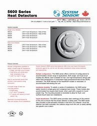 Image result for System Sensor Heat Detector 5601
