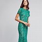 Image result for Green Lace Midi Dress