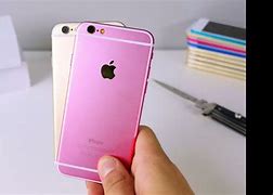 Image result for Rose Gold with Pink Band iPhone