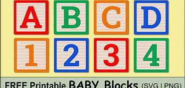 Image result for Baby Block Alphabet Letters