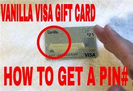 Image result for Vanilla Gift Card Pin