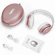 Image result for Foldable Headphones with Microphone Rose Gold