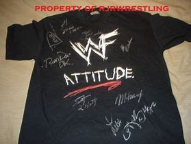 Image result for WWF Attitude Shirt
