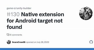 Image result for Android Target Not Not Found