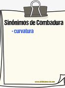Image result for combadura