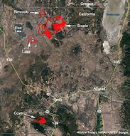 Image result for Complex Fire Map