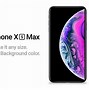 Image result for iPhone XS Max Template with Dock