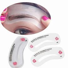 Image result for Eyebrow Stencil Shapes
