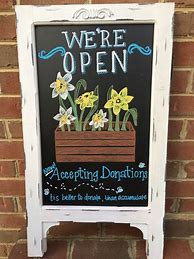 Image result for Chalk Signs for Stores