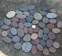 Image result for Flat Stones in a Line