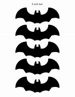 Image result for Bat Template Printable 3D Black