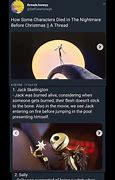 Image result for Nightmare Before Christmas Characters Deaths