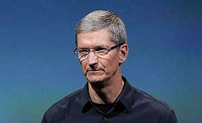 Image result for Tim Cook Face On an Apple