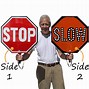 Image result for Light-Up Hand Held Stop Sign