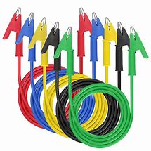 Image result for Test Leads with Alligator Clips 30 Feet