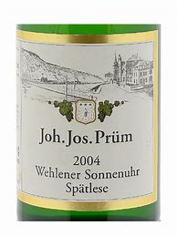 Image result for Joh Jos Prum Wehlener Sonnenuhr Riesling Spatlese #21