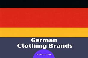 Image result for German Fashion Brands