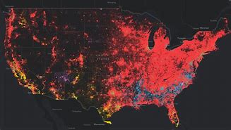Image result for north america population map